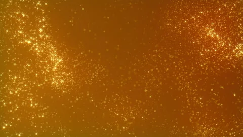 4k Gold Magic Particles Stock Footage 182377159