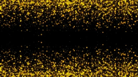 4K Gold Particles 2 Stock-Footage 74305175