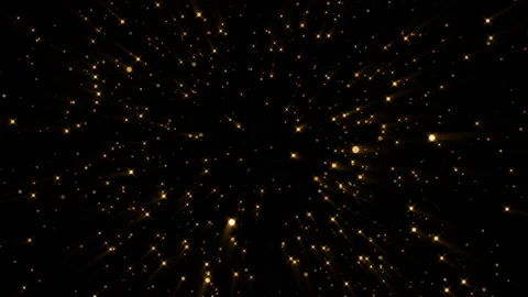 4k Gold Particles Explosion. Motion Background. Golden glitter particle. Stock Footage 211090879
