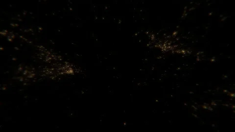 4k Gold Particles Explosion. Motion Background. Golden glitter particle. Stock Footage 211095642