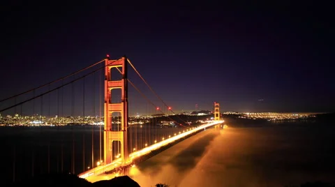 4K Golden Gate Timelapse Video stock 40332629