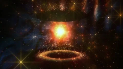 4k Golden Stage Motion Background Video stock 328548631