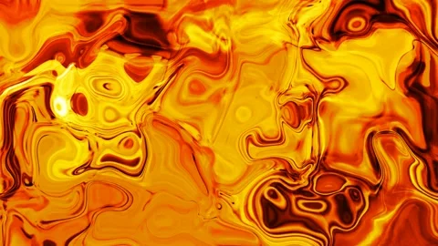 4k Golden Wave Liquid texture Background. Stock Footage 138981036
