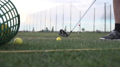 4K Golf Practice at Range 動画素材 91509901