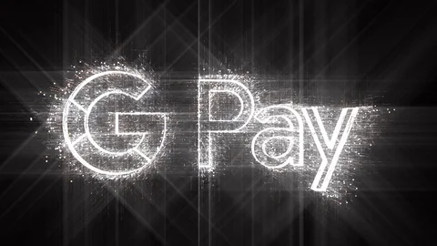 4k google Pay word animated money company brand logo,Matrix binary design code. Stock Footage 116419505