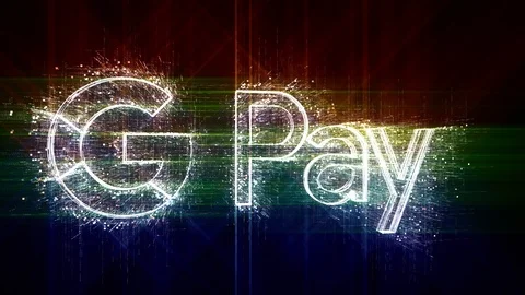 4k google Pay word animated money company brand logo,Matrix binary design code. Stock Footage 116419511