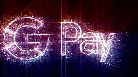 4k google Pay word animated money company brand logo,Matrix binary design code. Stock Footage 116419856