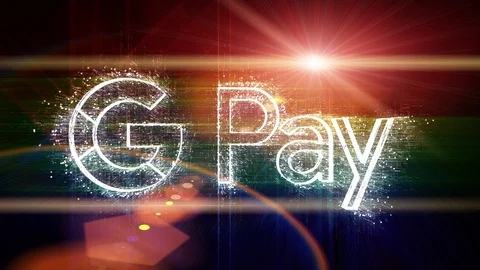 4k google Pay word animated money company brand logo,Matrix binary design code. Stock Footage 116420084