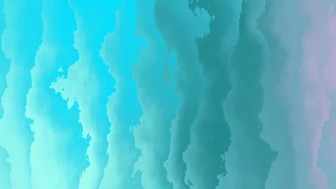 4K gradient light blue, green  and pink waves pattern, motion abstract Stock Footage 250192051