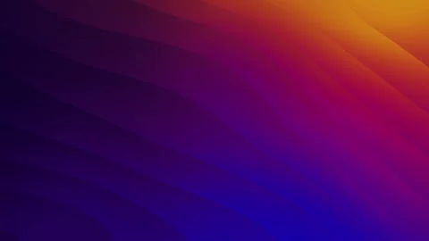 4K gradient wavy motion footage background. Gradient blue purple red orange Stock Footage 254457633