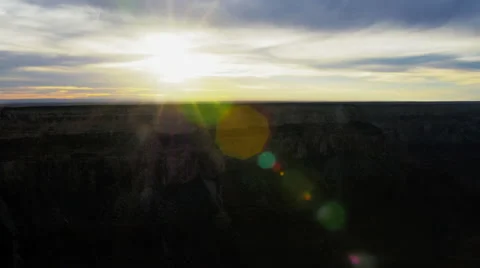 4k Grand Canyon at Sunset Video stock 44395315