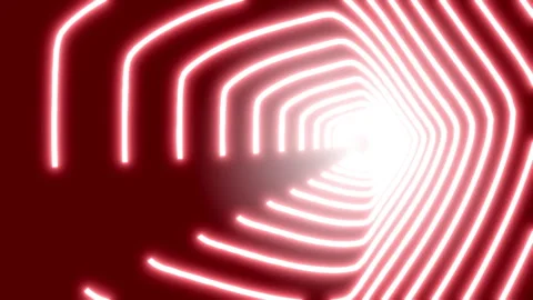 4k GRAPHIC LINE POLY ROTATING, RED and MAROON  COLORED BACKGROUND 스톡 동영상 266010035