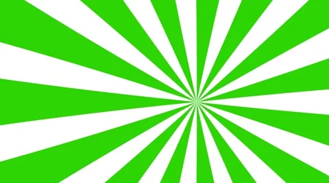 4k green and white cartoon sun burst seamless loop motion background Stock Footage 53232953