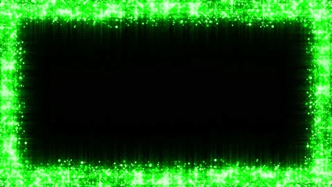4k green glitter particles frame Stock Footage 201318761