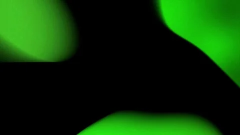 4K Green Light Leak and Lens Bokeh Overlay on Black Background Stockbeeldmateriaal 340463444