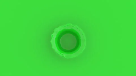 4k green paint drop falling in slow motion in green paint Stock Footage 59463301