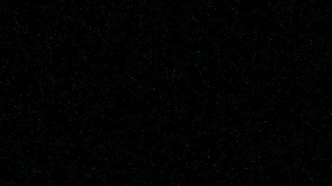 4K green particle smoothy flow opacity to change black screen to green screen Video stock 87004221