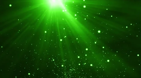 4k Green Particles Light Stream Animation Background Seamless Loop. Stock-Footage 56608610