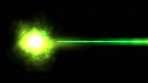 4k green rays laser energy weapon. Stock Footage 65136629