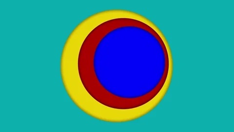 4K Green Screen Animated Frame Stock Footage 268575786