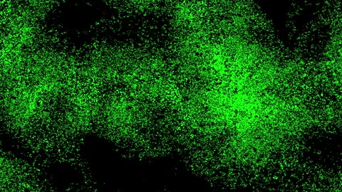 4K green screen black grunge motion abstract background retro vintage video Stock Footage 313008142
