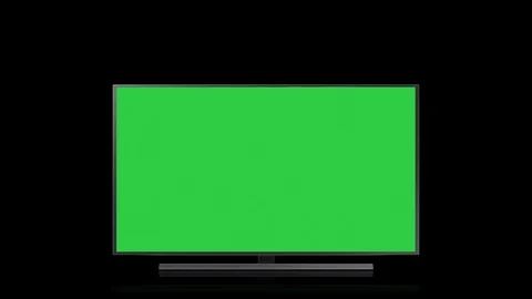 4K Green Screen TV, Television Chroma Ke... | Stock Video | Pond5
