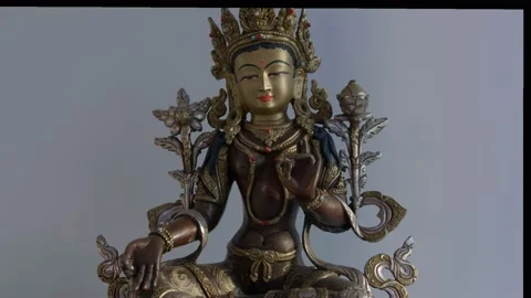 4k Green Tara Stock Footage 233774806