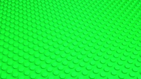 4k green toy construction bricks geometric rotating background, 3d animation 스톡 동영상 274037589