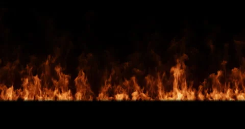 4k ground big fire 150f looping,seamless Stock Footage 323523931