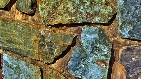 4k grunge wall texture looping animation background. Abstract rough texture Stock Footage 313821631