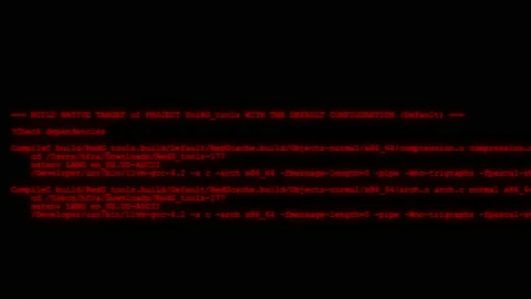 4K - Hacker code running down a computer screen terminal . Stock Footage 149095875