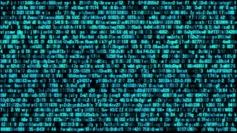 4K Hacking Nuclear Launch Code Password Concept 3 Stock Footage 75895847