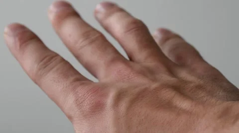 4K hand texture Stock Footage 44769525