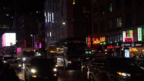 4K+ 'Handy Cam' View of New York City Streets Stock Footage 79128756