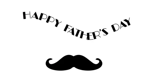 4K Happy Father's Day Animation|Loopable Stock Footage 108080271