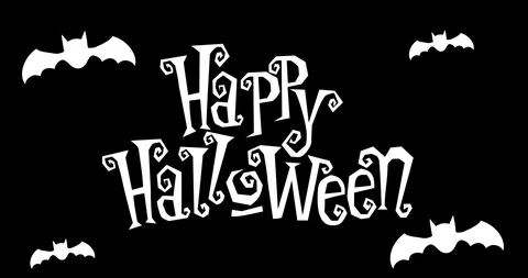 4K Happy Halloween Animation |Loopable Stock Footage 114705618