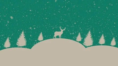 4K Happy Holidays Animation |Loopable Stock Footage 115793353