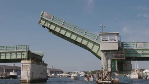 4k Harbor Bridge Stock Footage