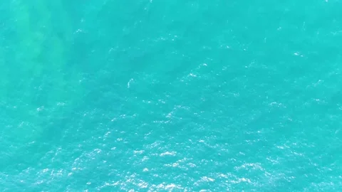 4K- HD Drone Flight Looking Down Over Lake in Sandbanks Video stock 142026886