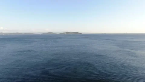 4K- HD DRONE FLY OVER MARMARA SEA IN  ISTANBUL Stock Footage 247923012