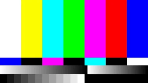 4K, HD LCD panel light bleeding TV tests, defective (dead) pixels test, RGB bars Stock Footage 77071799