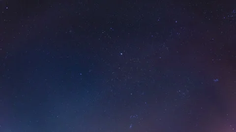 4K & HD resolutions, Night sky (stars); MADE OF 14 bit RAW OUTPUT Stock Footage