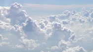 4K Hd Ultra, Wonderful View Of The Sky And Clouds Through An Airplane Window-Dan Stock Footage