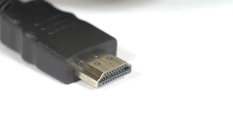 4K - HDMI cable Video stock 41735160