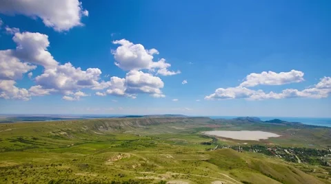4k HDR timelapse of cloudy sky 库存影片 54924672