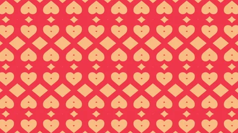 4k Heart Abstract Seamless loop background. Stock-Footage 59868629
