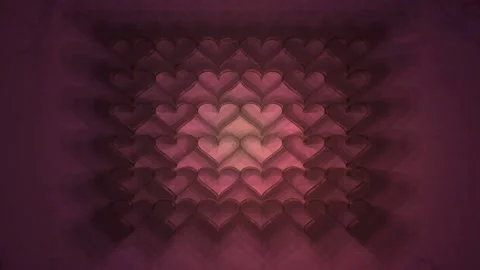 4K Heart Array Loop Background Animation Stock-Footage 264193688