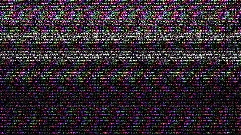 4K Heavy Digital Glitch Static Noise Ful... | Stock Video | Pond5