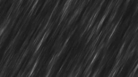 4k heavy rain drop falling loop animation on black screen fog thunderstorm. Stock Footage 298147117