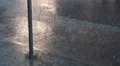 4k Heavy rain on ground thunderstorm street scene in german city 4k or 4k+ Resolution